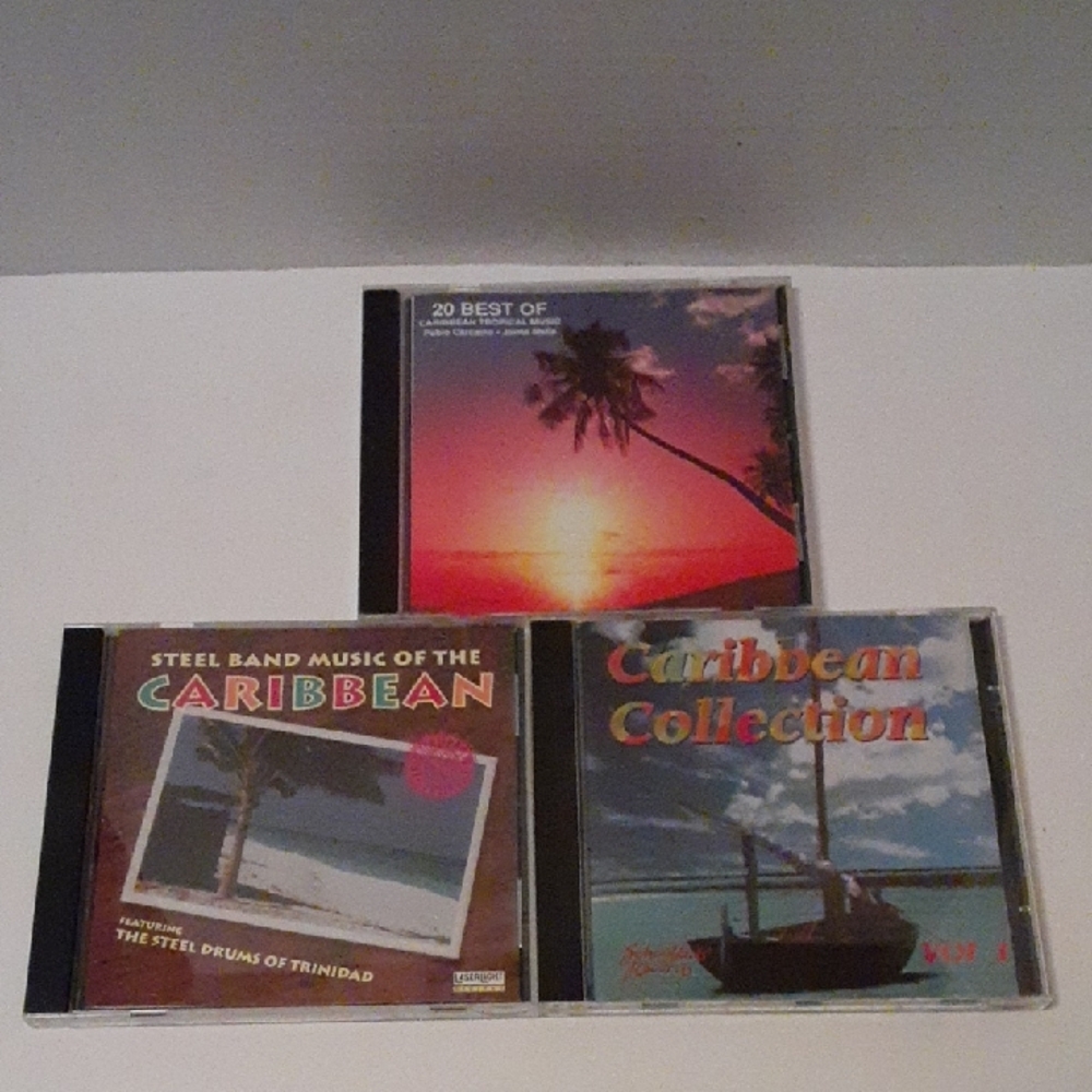Caribbean Music CDs x 3